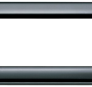Placca Rondo 4M Tecnopolimero Nero